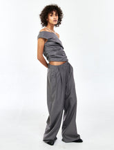 Mare Wide Smoking Trouser